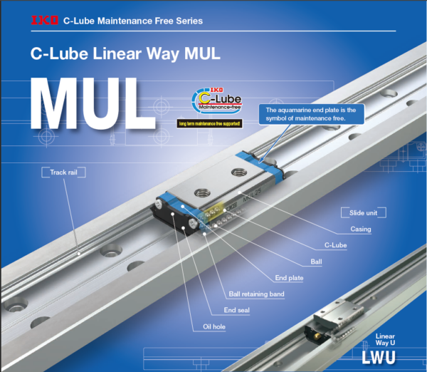 IKO LWU 50-B C-Lube Linear Way MUL