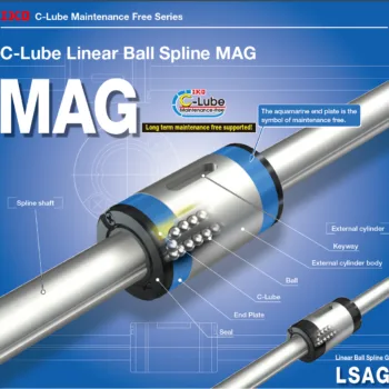 IKO LSAG 2(1) C-Lube Linear Ball Spline MAG IKO LSAG 2(1) C-Lube Linear Ball Spline MAG