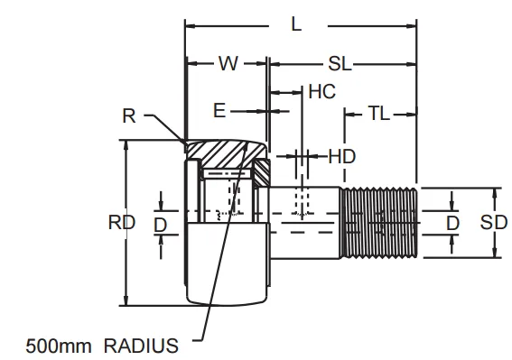MCGILL MCFR-47,MCF-47 METRIC CAMROL BEARINGS MCF SERIES MCGILL MCFR-47,MCF-47 METRIC CAMROL BEARINGS MCF SERIES