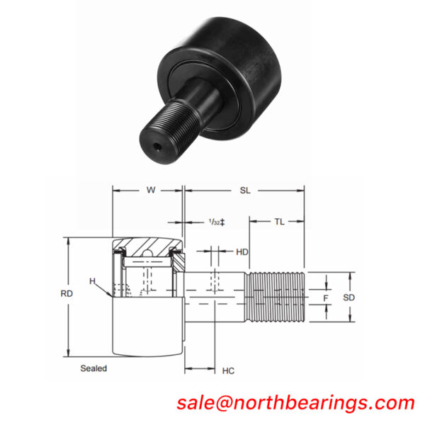 MCGILL CCFH-2 3/4-S,CCFH-3-S GENERAL ENGINEERING SECTION CCFH-S SERIES HEAVY STUD