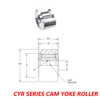 MCGILL CYR-3/4 BEARINGS , CAMROL® CAM FOLLOWER BEARINGS