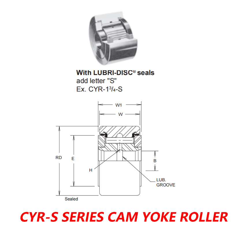 CAMAROL® Cam Follwoers Bearings CYR-S SERIES