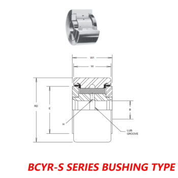 MCGILL BCYR-1 1/4-S BEARINGS , CAMROL® CAM FOLLOWER BEARINGS