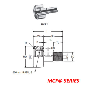 MCGILL MCF-90 BEARINGS , METRIC CAMAROL® Bearings