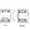 TIMKEN -Torrington HJ-142216.2RS with seals, Needle Roller bearing,Cylindrical Roller Radial Bearings-HJ-2RS Series  22,225 X 34,925X 25,40 (mm)