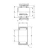 TIMKEN -Torrington HJ-445616 Needle Roller bearing,Cylindrical Roller Radial Bearings-HJ Series  69,850 X 88,900 X 25,40 (mm)